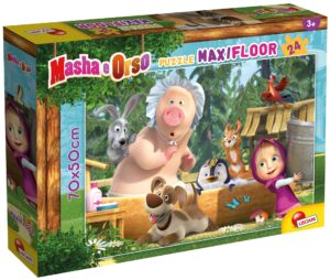 Детски пъзел за под Lisciani от 24 части - Хубав ден