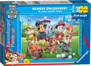 Детски пъзел за под Ravensburger от 16 части - Пес Патрул