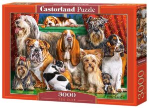 Пъзел Castorland от 3000 части - Кучешкият клуб, Марчело Корти