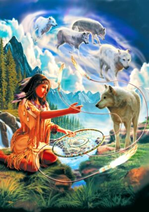 Пъзел Bluebird от 1000 части - Капан за сънища