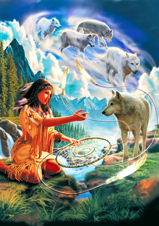 Пъзел Bluebird от 1000 части - Капан за сънища