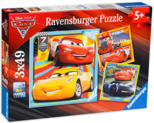 Пъзел Ravensburger от 3 x 49 части - Колите