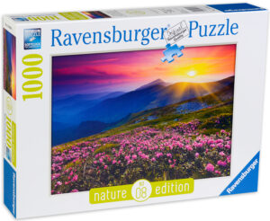 Пъзел Ravensburger от 1000 части - Изгрев в природата
