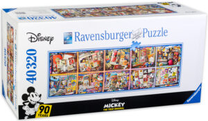 Панорамен пъзел Ravensburger от 40 320 части - Магията на Мини Маус