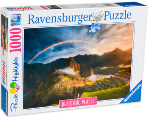 Пъзел Ravensburger от 1000 части - Дъга над Мачу Пикчу
