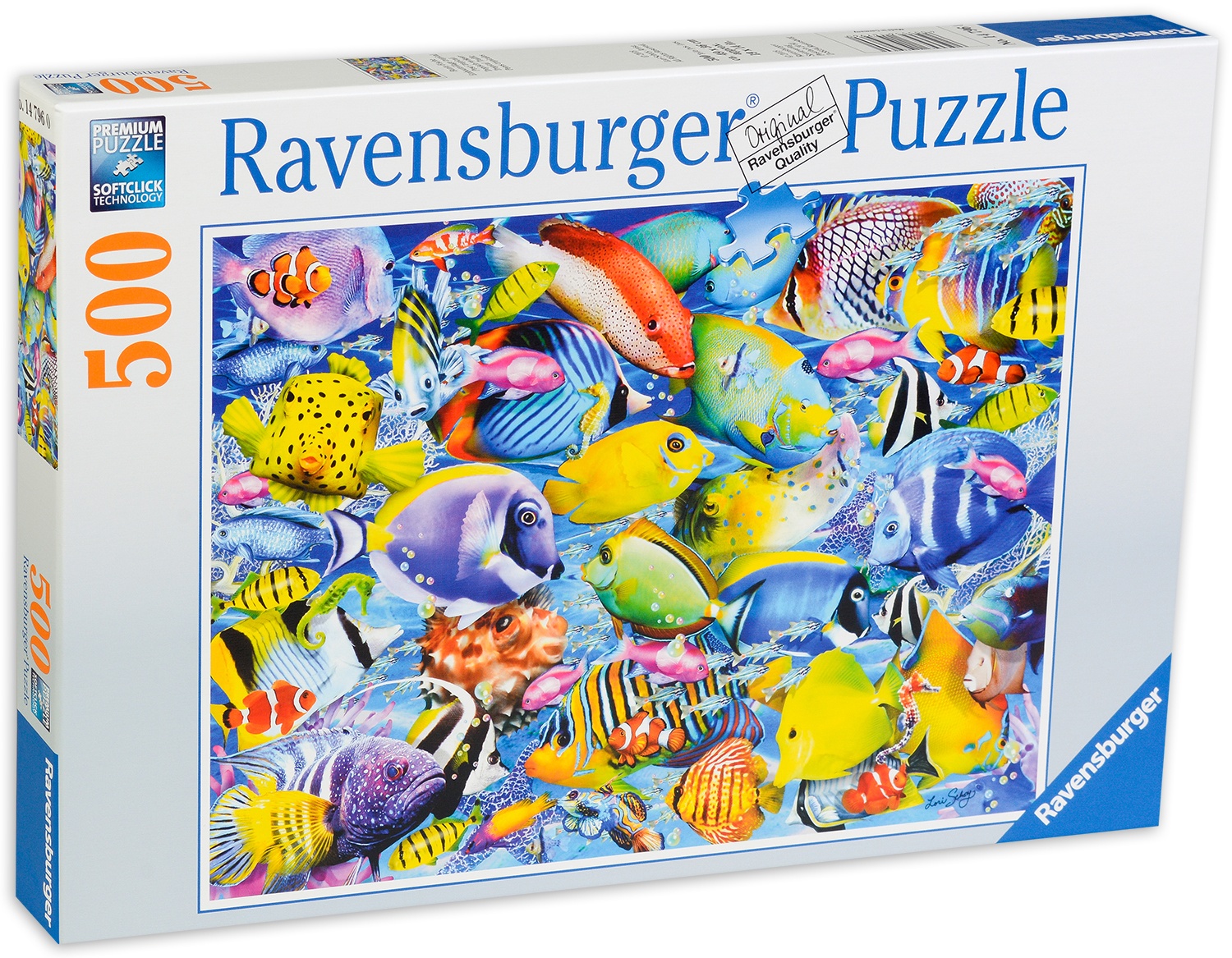 Пъзел Ravensburger от 500 части - Подводен свят