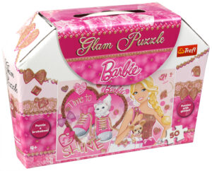 Пъзел Trefl от 50 части - Бляскава Барби