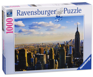 Пъзел Ravensburger от 1000 части - Сутрин в Манхатън