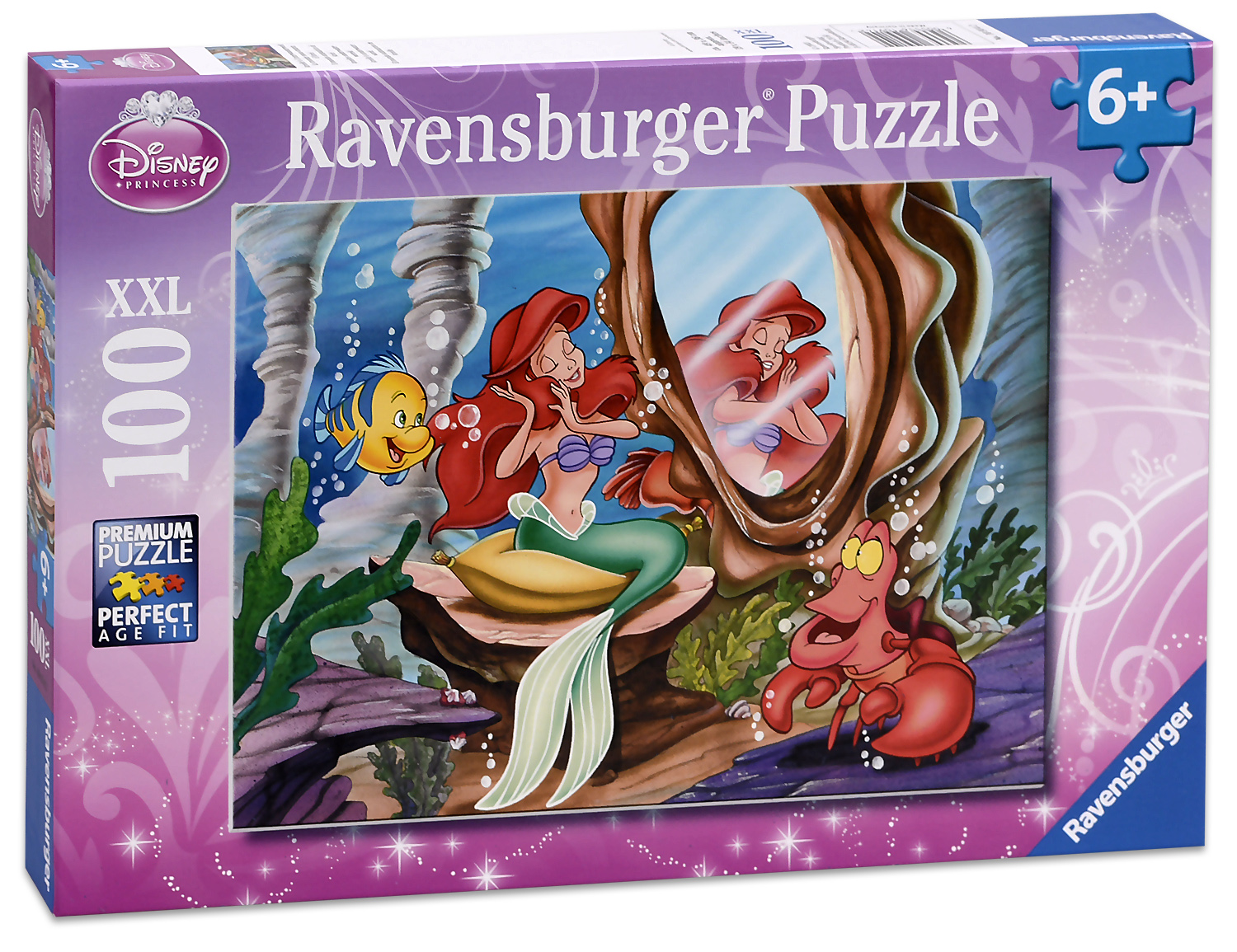 Пъзел Ravensburger от 100 XXL части - Малката Русалка