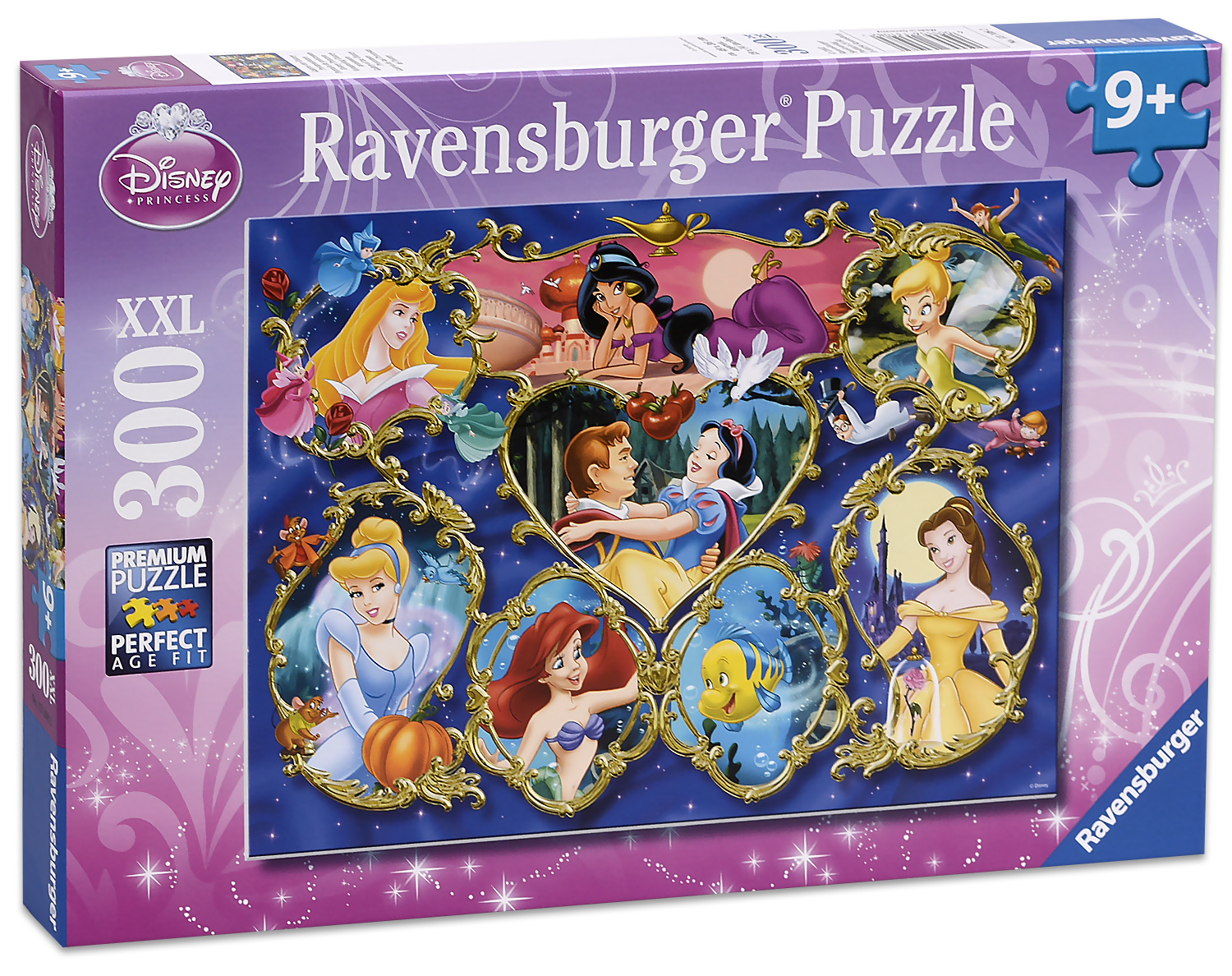 Пъзел Ravensburger от 300 XXL части - Принцесите на Дисни