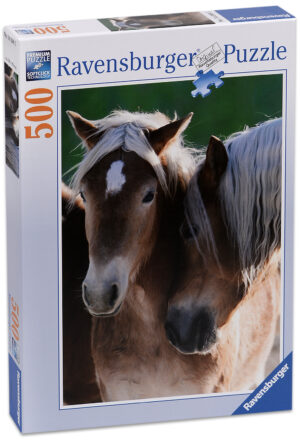 Пъзел Ravensburger от 500 части - Коне