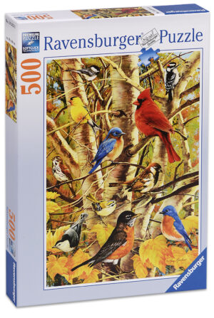 Пъзел Ravensburger от 500 части - Птици