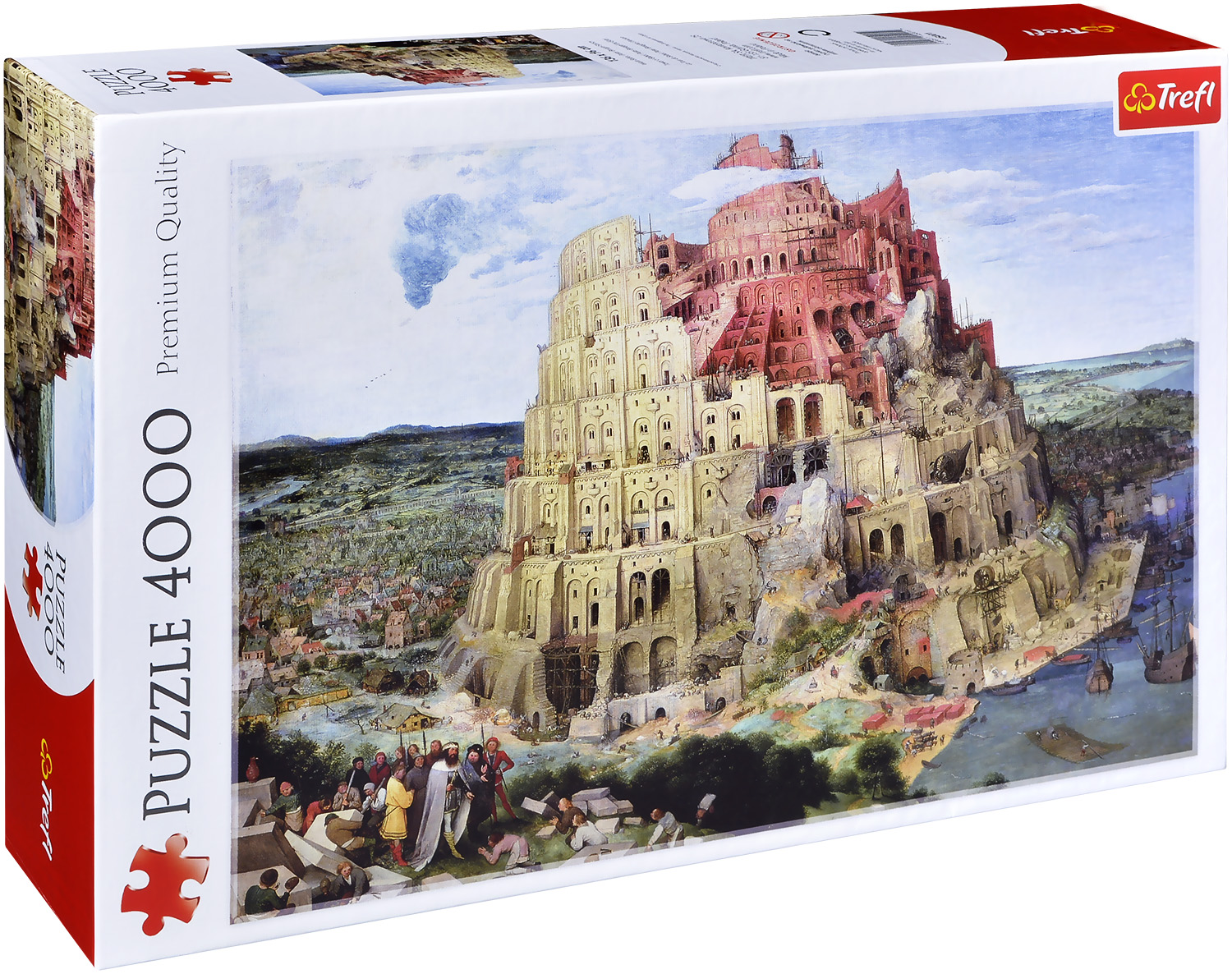 Пъзел Trefl от 4000 части - Вавилонска кула