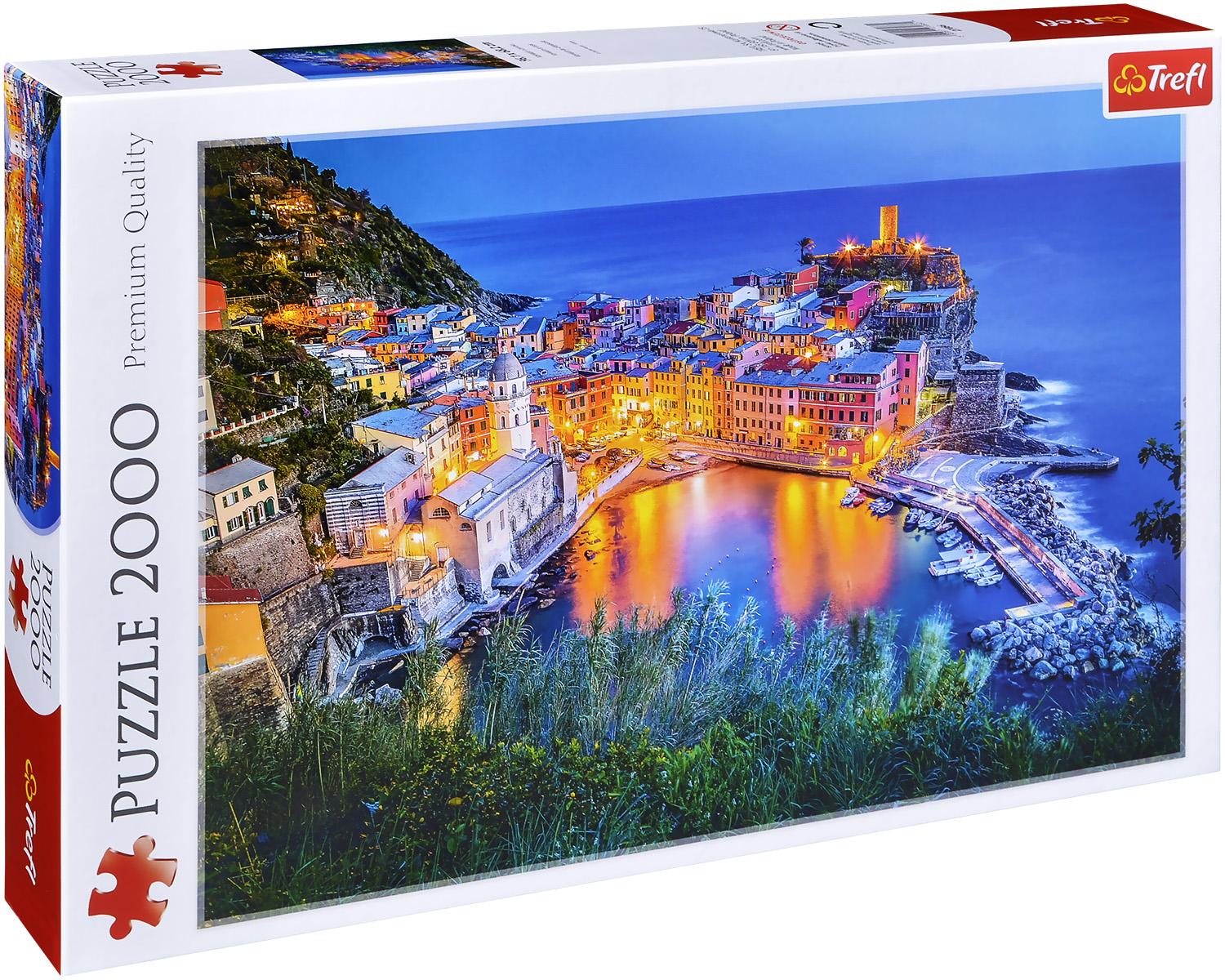 Пъзел Trefl от 2000 части - Вернаца привечер