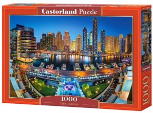 Пъзел Castorland от 1000 части - Пристанището в Дубай