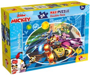 Двулицев пъзел Lisciani за оцветяване от 24 части - Състезатели