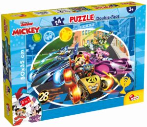 Двулицев пъзел Lisciani за оцветяване от 24 части - Състезатели