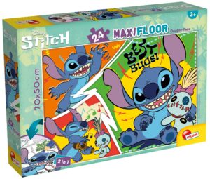 Двулицев пъзел Lisciani за оцветяване от 24 части - Стич