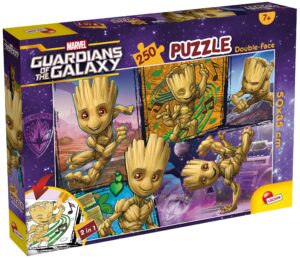 Двулицев пъзел Lisciani за оцветяване от 250 части - Грут