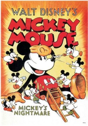 Пъзел Educa от 1000 части - Кошмарът на Мики Маус