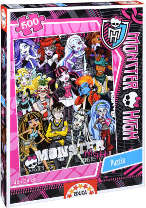 Пъзел Educa от 500 части - Monster High
