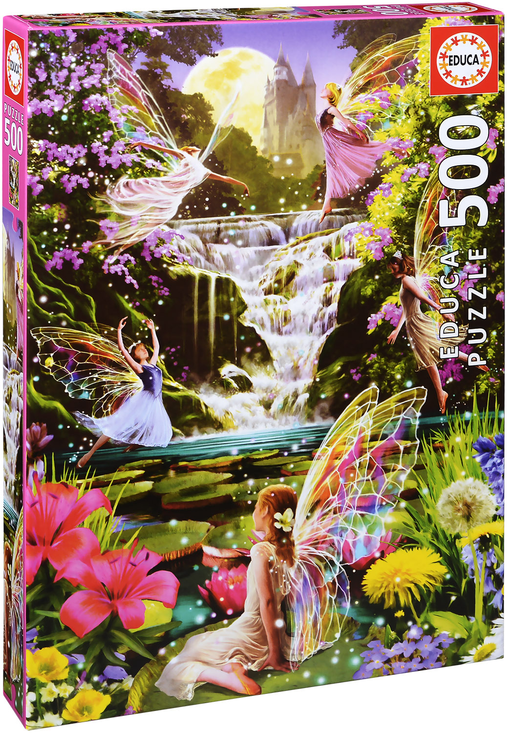 Пъзел Educa от 500 части - Приказни феи