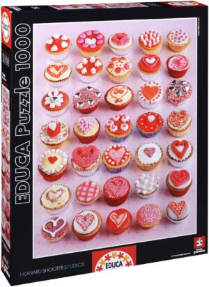Пъзел Educa от 1000 части - Кексчета
