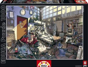 Пъзел Educa от 1000 части - Пролет, Арли Джоунс