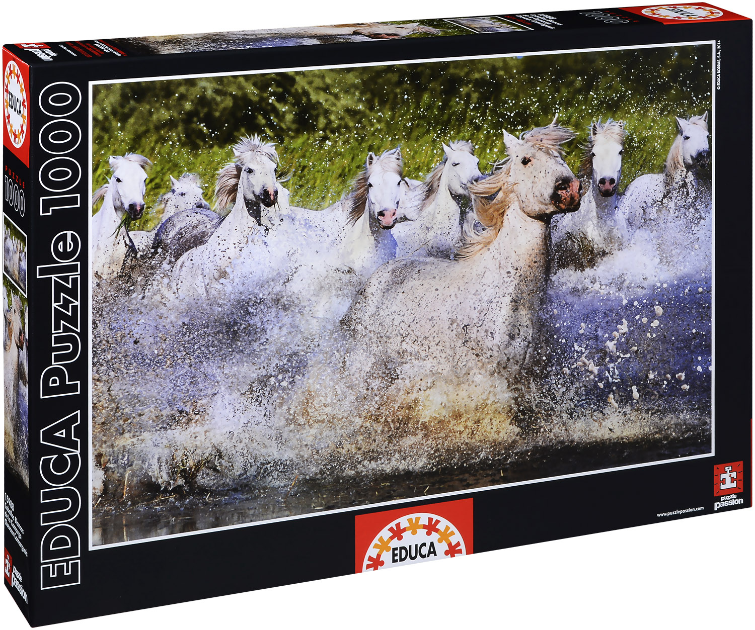 Пъзел Educa от 1000 части - Неспирен бяг