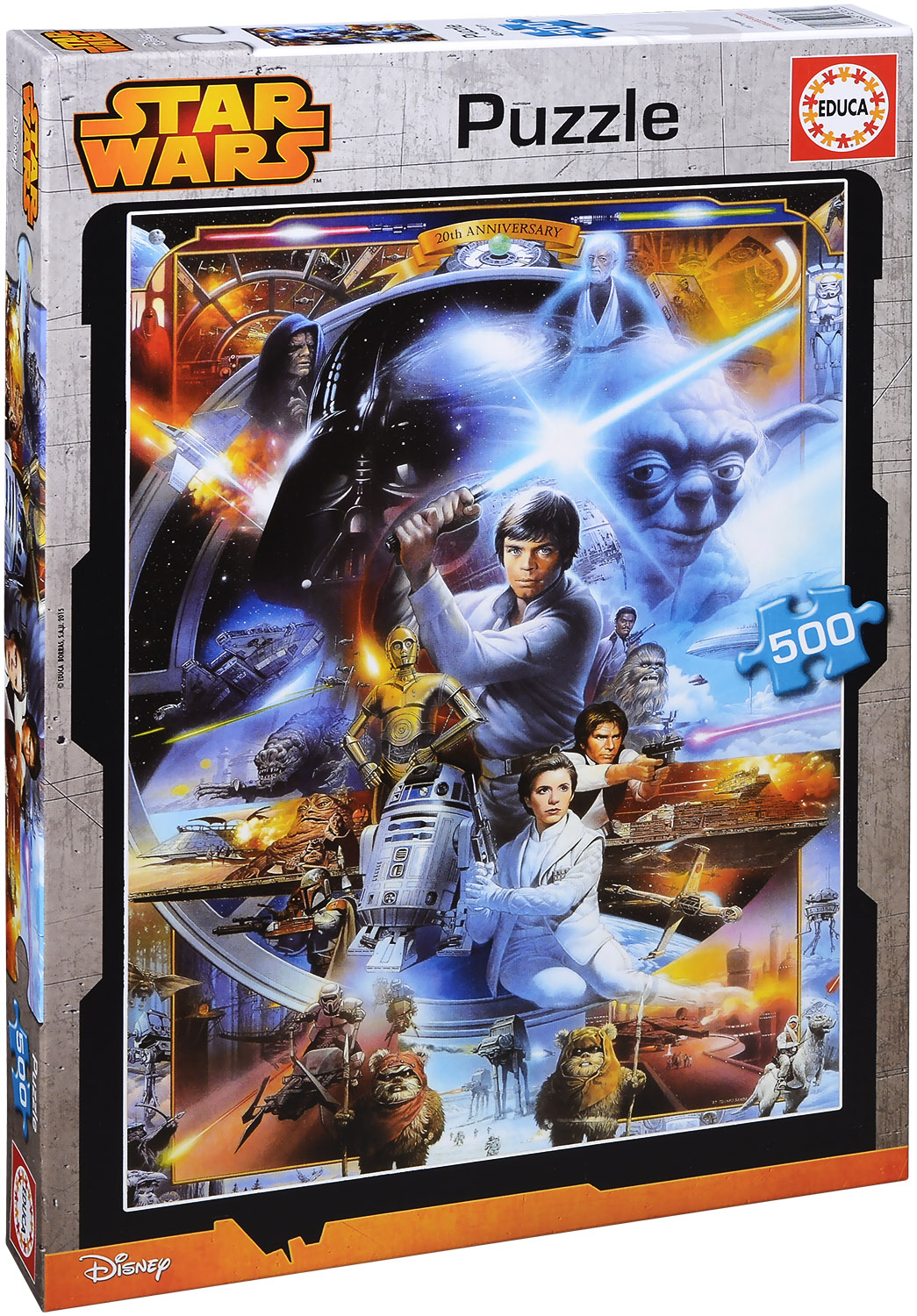 Пъзел Educa от 500 части - Междузвездни войни
