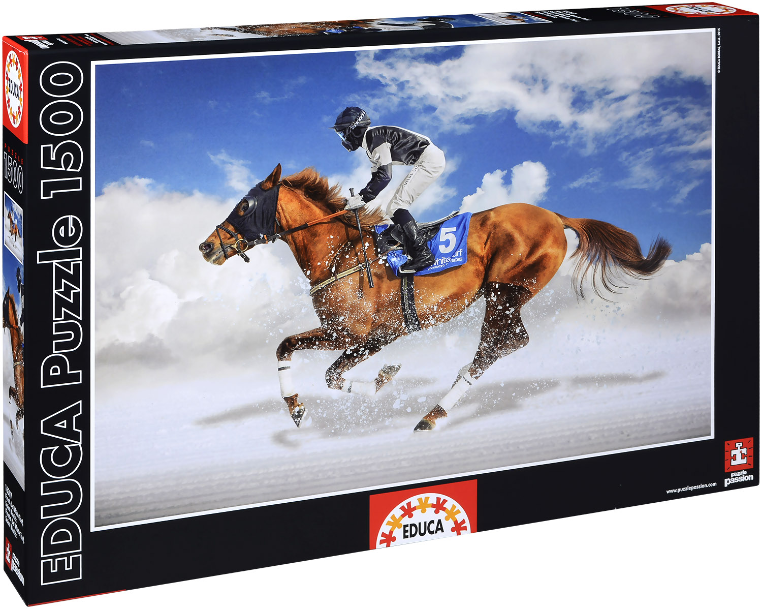 Пъзел Educa от 1500 части - Конни надбягвания