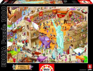 Пъзел Educa от 1000 части - Древен Рим