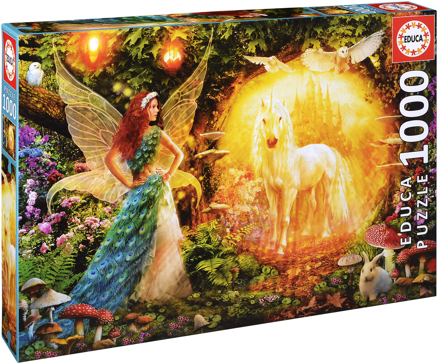 Пъзел Educa от 1000 части - Вълшебната гора