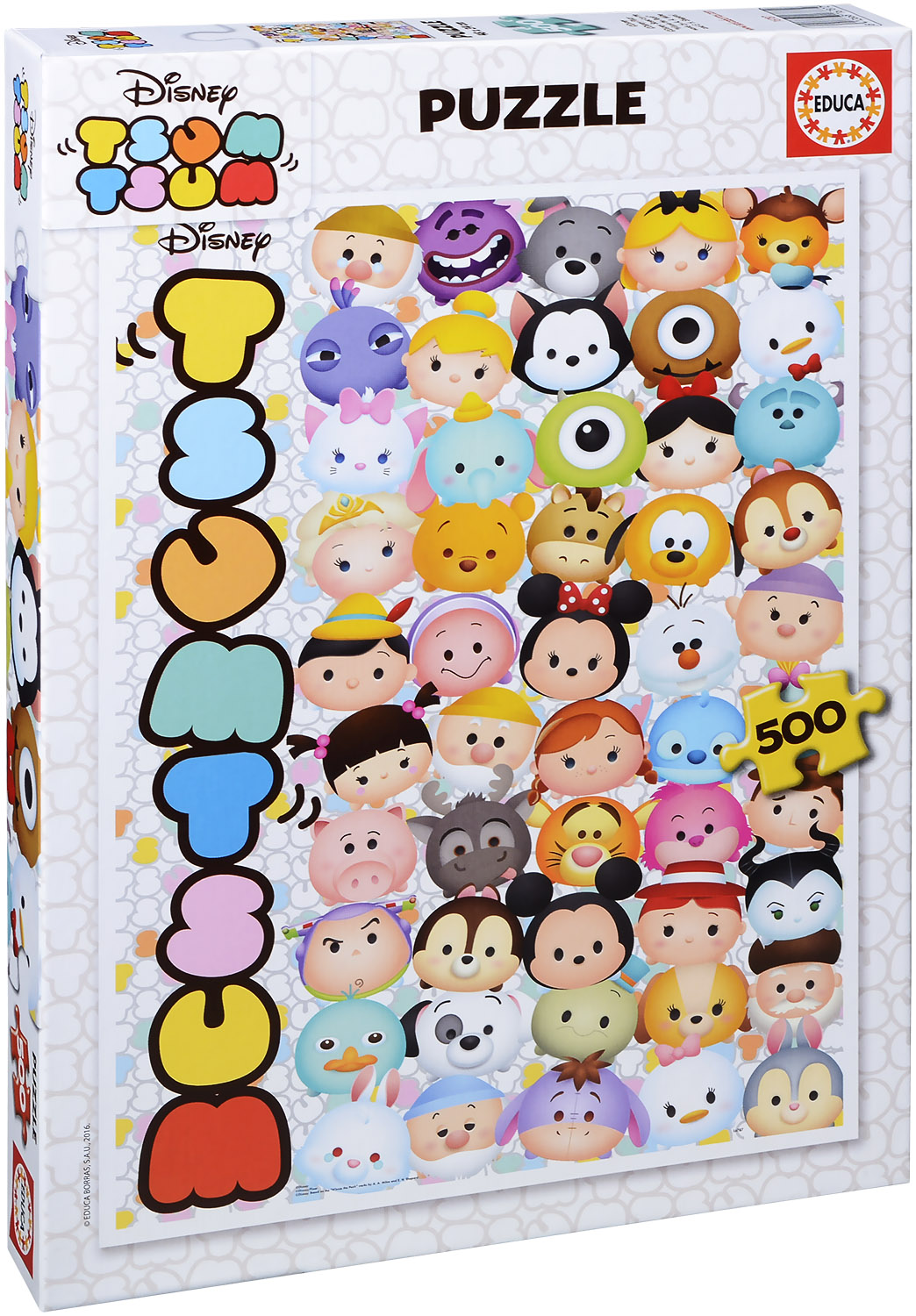 Пъзел Educa от 500 части - Дисни Tsum Tsum