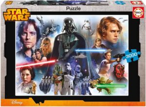 Пъзел Educa от 3000 части - Star Wars