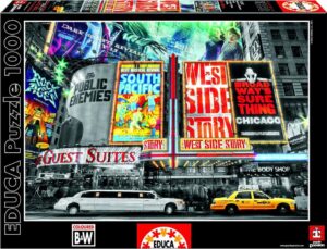 Пъзел Educa от 1000 части - Пред театъра в Ню Йорк