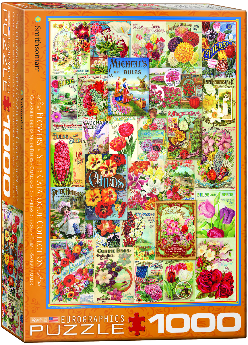 Пъзел Eurographics от 1000 части – Каталог на цветни семена