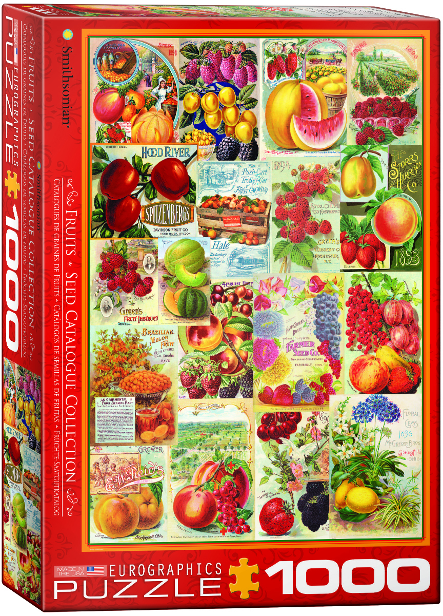 Пъзел Eurographics от 1000 части – Каталог за семена на плодове