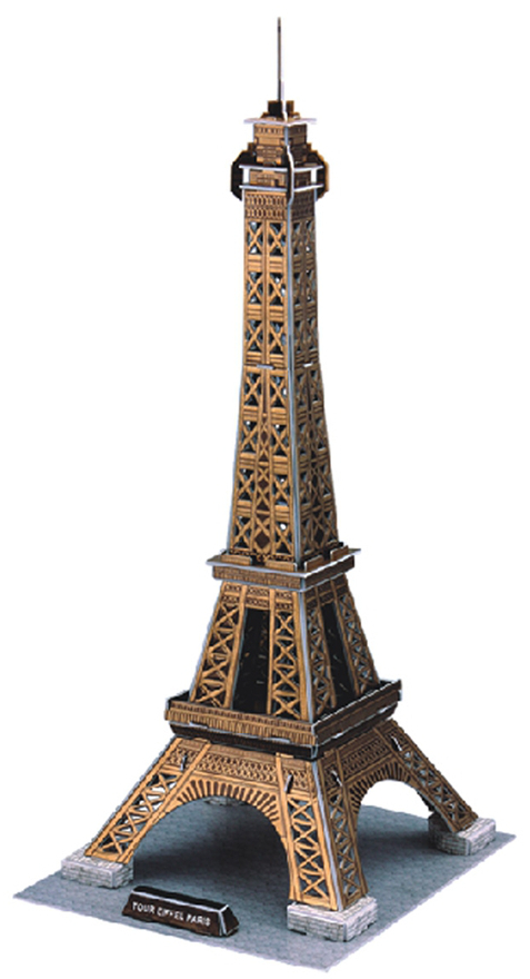 3D Пъзел Cubic Fun от 35 части - Eiffel Tower