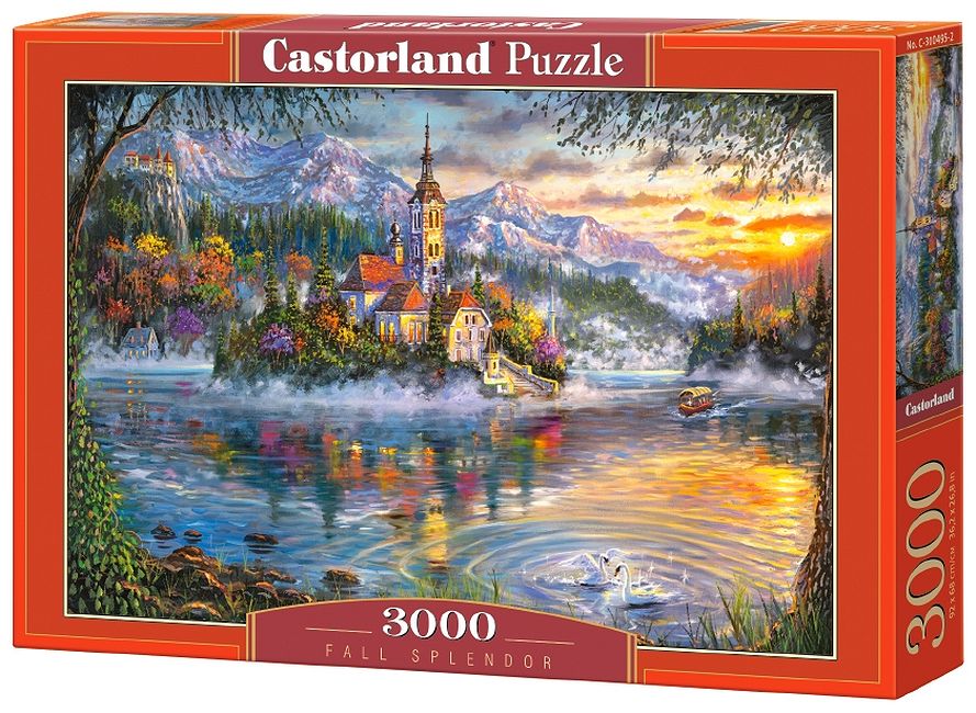 Пъзел Castorland от 3000 части - Есенен блясък