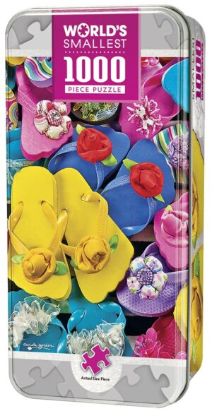 Пъзел Master Pieces от 1000 мини части - Джапанки, Карол Гордън