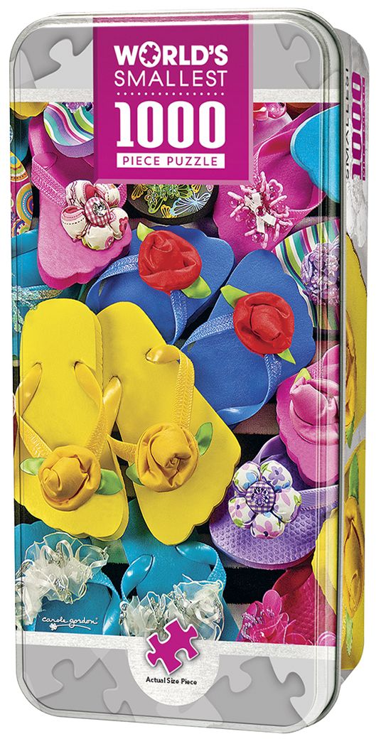 Пъзел Master Pieces от 1000 мини части - Джапанки, Карол Гордън