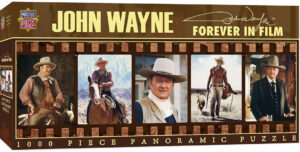 Панорамен пъзел Master Pieces от 1000 части - Вечните филми на Джон Уейн