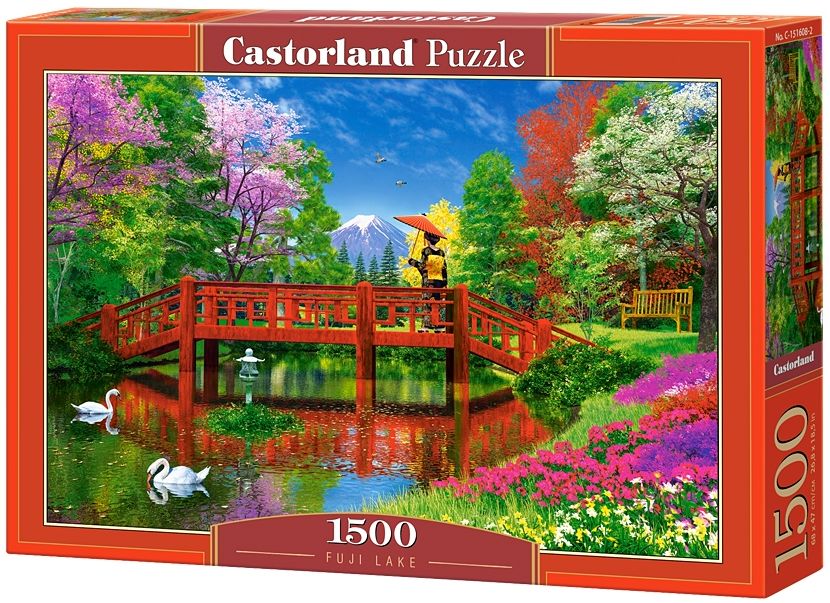 ###ДУБЛИРАН!!! Пъзел Castorland от 1500 части - Езерото Фуджи, Доминик Дейвисън