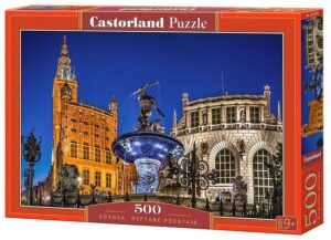 Пъзел Castorland от 500 части - Статуята на Нептун, Гданск