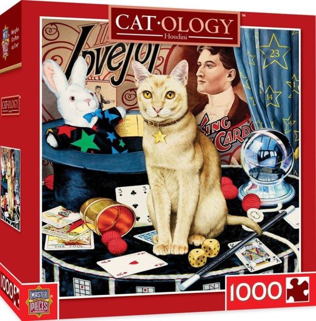 Пъзел Master Pieces от 1000 части - Худини, Джофри Тристрам