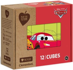 Игра с кубчета Clementoni - Колите, 6 части