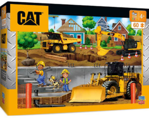 Пъзел Master Pieces от 60 части - Строителни машини в моя квартал