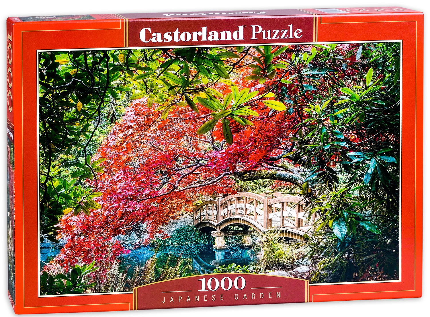 Пъзел Castorland от 1000 части - Китайска градина