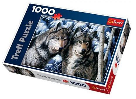 Пъзел Trefl от 1000 части -  Вълци